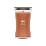 WoodWick Pumpkin Praline Geurkaars Large - 130 Branduren