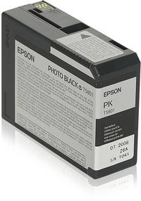 Epson T5801 - Photo Black Ink Cartridge - 80ml - Compatible with Epson Stylus Pro 3800/3880