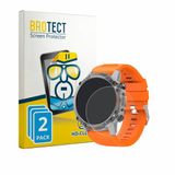 BROTECT - Screenprotector voor WalkerFit M6 Ultra 1.43" - Folie Beschermfolie transparant 2 Stuks