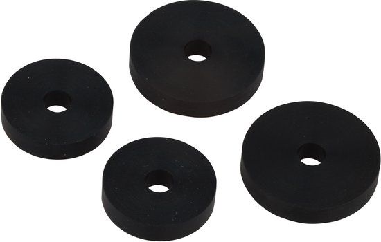 KIRCHHOFF Assortiment klepschijfpakkingen - Rubber