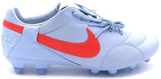 Nike Premier III Voetbalschoenen Heren Maat 44.5 Blauw Rood Leer FG