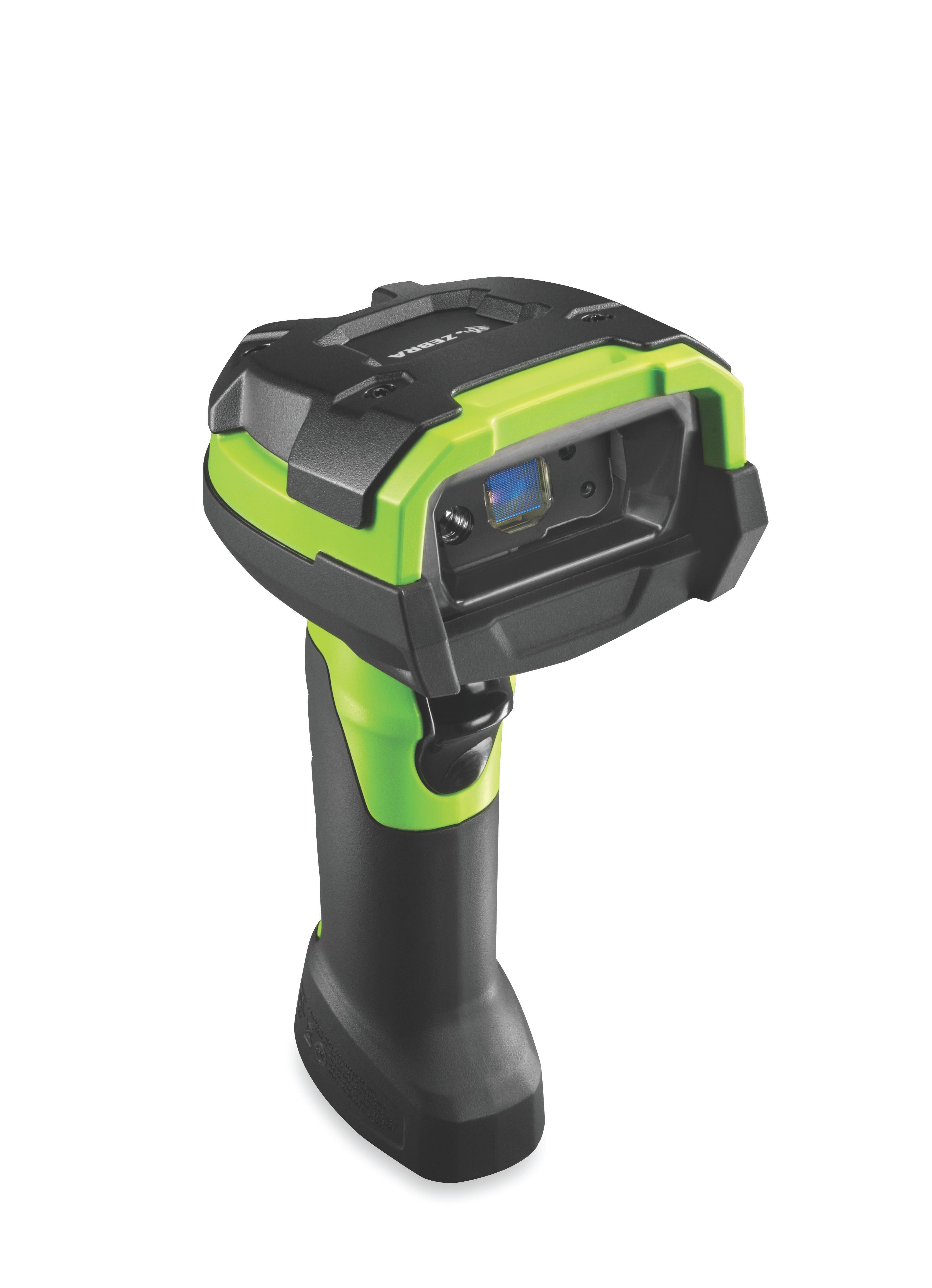 Zebra DS3608-SR Barcode Reader - Black/Green