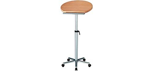 MAUL Ergonomische staande console - 9304070 - traploos in hoogte verstelbaar - kantelbaar - beuken