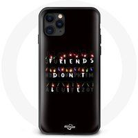 Maniacase Etui voor iPhone 12 Pro Max Stranger Things Poster Friends Don't Lie Merry Christmas