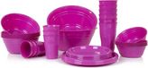 Bol Snackkommen 38 stuks Party Set Fuchsia