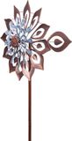 HQ Windvanger HQ Metal Wind Spinner: Copper Illusion Giant Duett 110220 Brons 61 x 213 cm