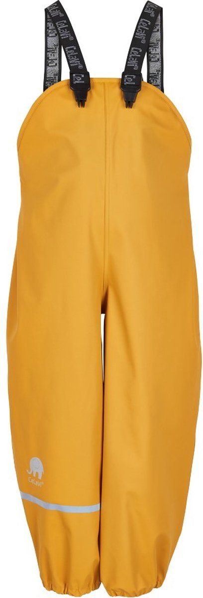 CELAVI - Regenbroek kind - Mineraal Geel - maat 130 (128-134cm)
