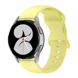 By Qubix - Solid color sportband - Geel - geschikt voor Huawei Watch 5 - 46mm