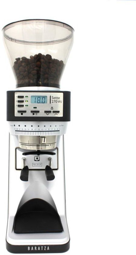 Baratza Sette 270Wi Bonenmaler - Zilver/Zwart - Met Weegfunctie