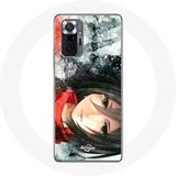 Maniacase Hoesje voor Xiaomi Redmi Note 10 Pro Mikasa Ackerman Aanval van de Titanen Anime