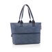Reisenthel Shopper E1 Sac bandoulière - 12L - Herringbone Bleu foncé