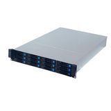 FANTEC SRC-2612X07 12Xsas&Sata zonder NT, zwart, zilver