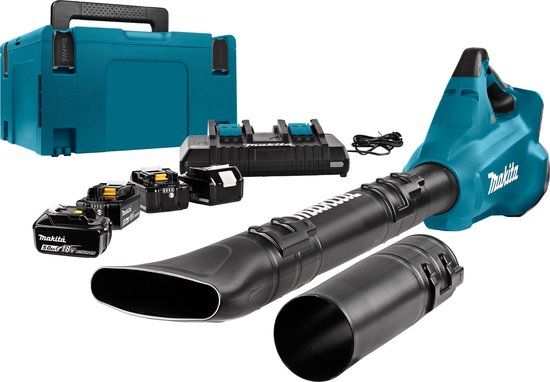 Makita DUB184PT4J Accu Bladblazer Set (4x 5.0Ah) - 18V - Koolborstelloos