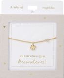 Depesche Armband Goud Klavertje Vier Vriendschap Cadeau Meisjes