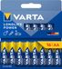 Varta Longlife Power AA Pile jetable Alcaline 16 pièces