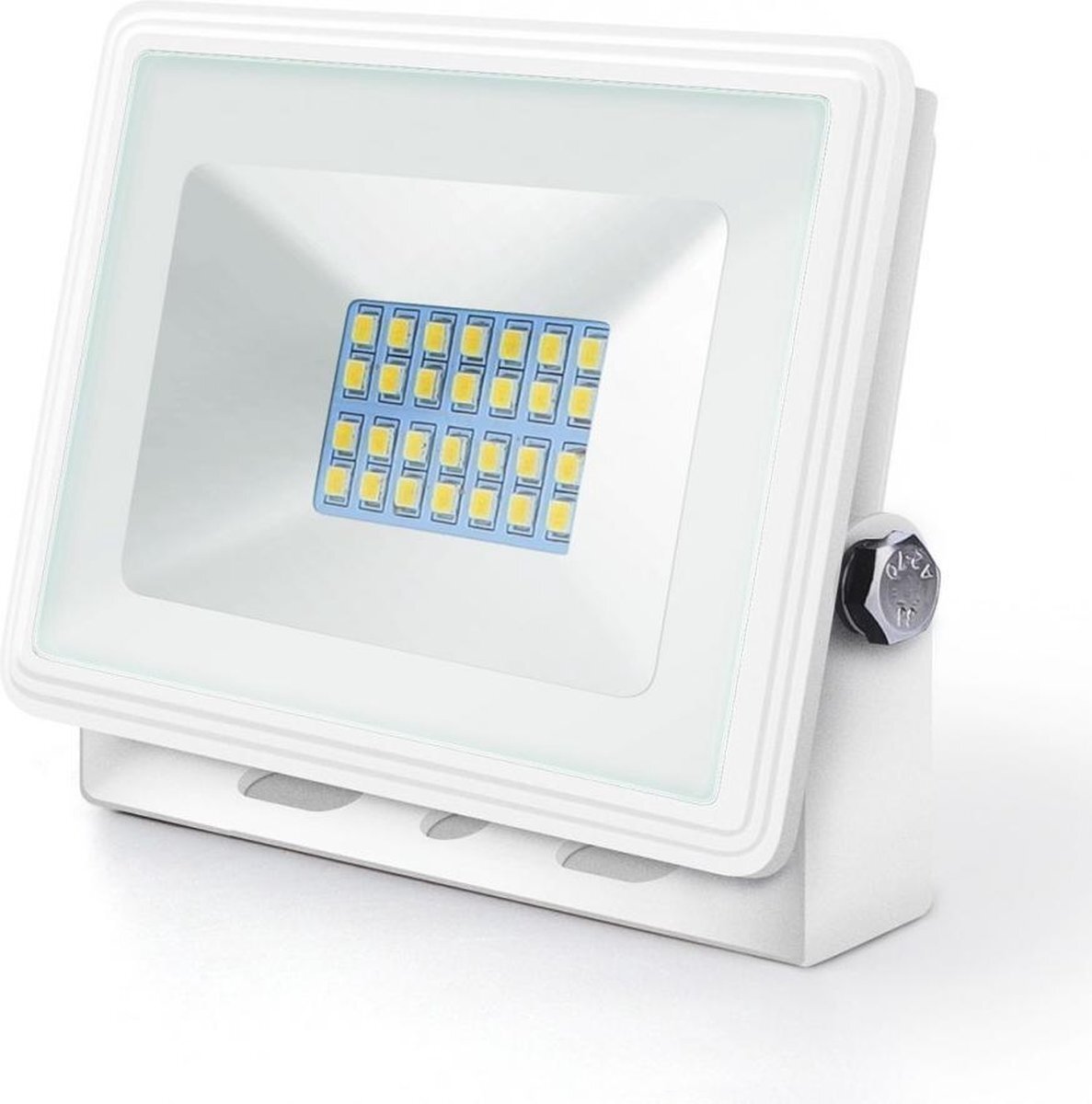 Aigostar Buitenlamp wit | LED 20W=180W halogeen schijnwerper | koelwit 4000K | waterdicht IP65