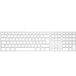 Matias FK318CS-DE Aluminum Wired Keyboard for Mac Toetsenbord USB QWERTZ, Duits, Mac Zilver/wit