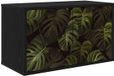 vidaXL Wandgemonteerd TV-meubel ELBURG 69 x 33 x 40 cm Zwart eiken