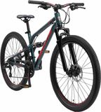 Bikestar 26 inch Alu MTB Fully - 21 speed - groen - Unisex