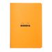 RHODIA 119188Cpack - Set van 10 Geniete Notitieboeken Oranje - A5 - Gelijnd - 96 Pagina's - Clairefontaine Wit Papier 80 g/m²