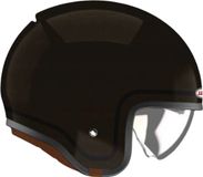 Bell TX501 Classic Marron Foncé Noir Casque Jet Taille S