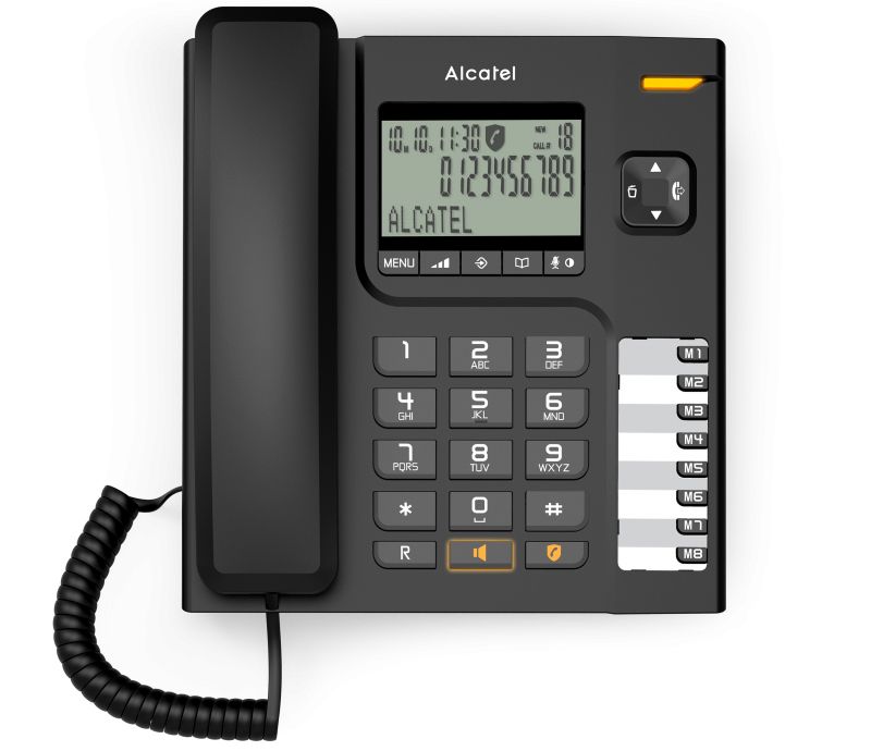 Alcatel T78 - Vaste Telefoon - Nummerherkenning - Zwart