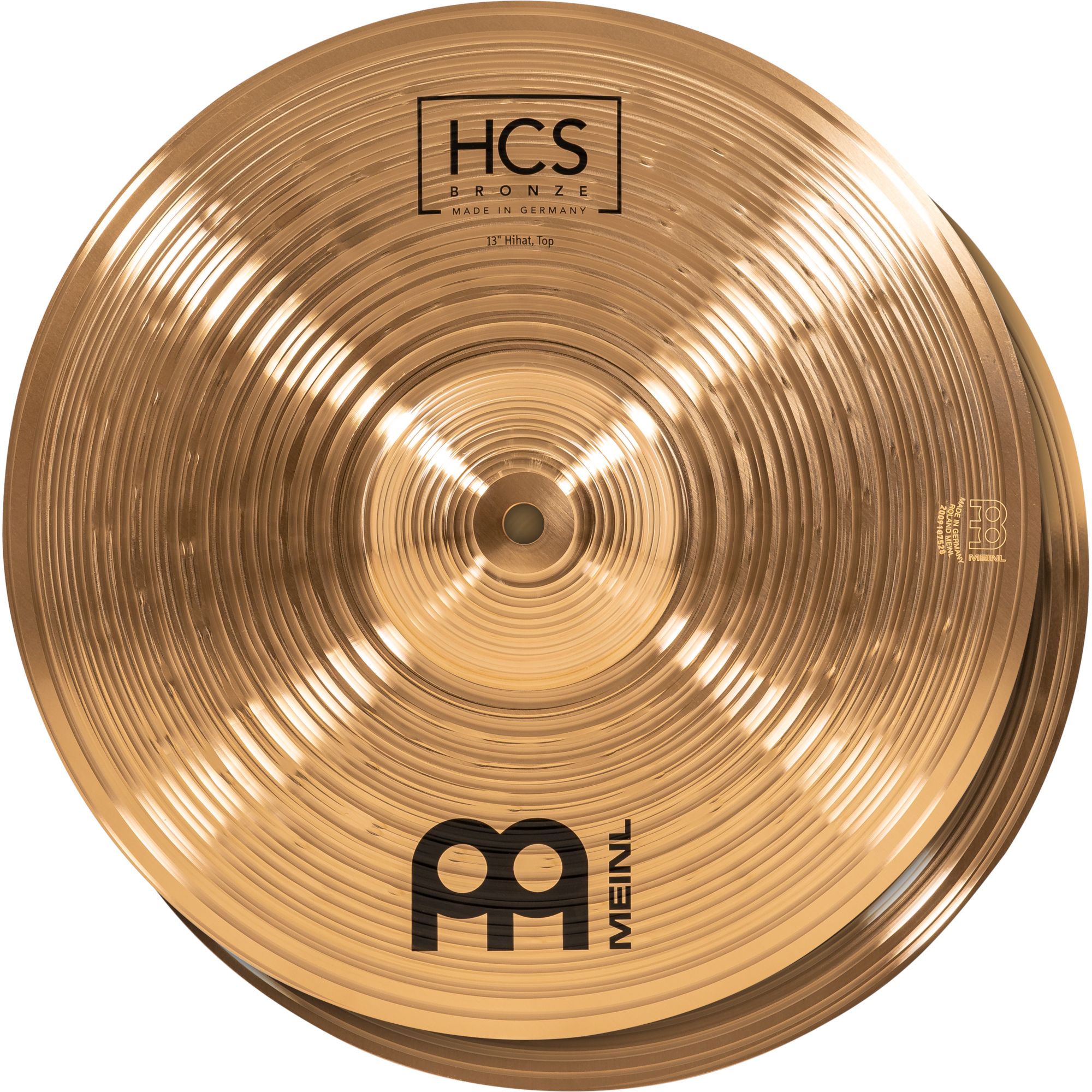 Meinl HCS Bronze 13" Hi-Hat Cymbals