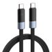 Ldnio Câble USB-C LC241c PD - 65W / Transfert de données à 480Mbps - 2m - Noir