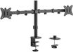 Gembird Bureau Monitorarm voor Dubbele Monitoren, 17–32", Tot 9 kg per Monitor, Zwart