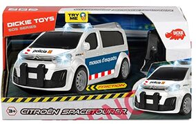 Dickie Toys - Mossos d'Esquadra met radar, 15 cm, licht en geluid, voor kinderen vanaf 3 jaar.