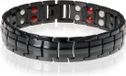 Mendes magnetische armband Edelstaal Zwart