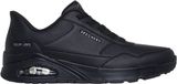 Skechers 183023 BBK-Uno-Banksia Luxe Slip-in Heren Sneakers - Zwart maat 42.5