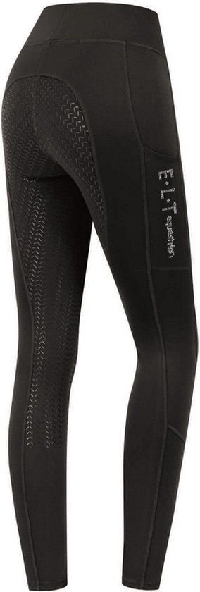 Waldhausen Rijlegging Ella Glam FullGrip Junior - maat 152 - black