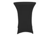 Perel Stretch tafelhoes zwart diameter 80 cm x 100 cm