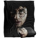 HARRY POTTER Silky Touch superzachte plaid 152 x 127 cm