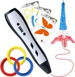 3D&Print 3D Pen Starterspakket Pro - 3D Pen Vullingen - LCD - 6 Standen - Advanced - Nano