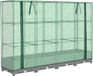 vidaXL Jardinière surélevée avec cache-pot 160x40x123 cm aspect rotin