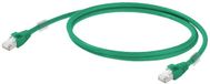 Weidmüller 1251590005 RJ45 Netwerkkabel, patchkabel CAT 6A S/FTP 0.50 m Groen