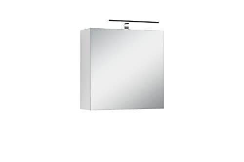 byLIVING Spree 60 Spiegelkast - Wit - 20 cm