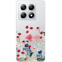 Xiaomi Bedrukt siliconen hoesje compatibel met Xiaomi 14T Pro Printemps en fleurs