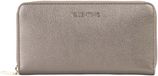 VALENTINO Farn Zip Around Wallet Gun Metal grijs