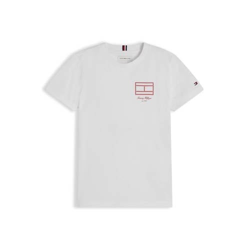 Tommy Hilfiger T-shirt met print - wit