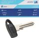 Piaggio Clé vierge, clé 860691, adapté pour Aprilia SR 50, Sport City One Street, Piaggio Typhoon 125 2V - Piaggio d'origine, qualité OEM