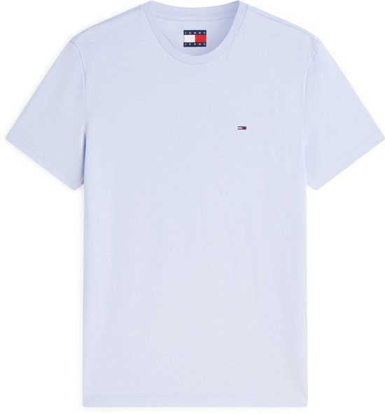 Tommy Jeans T-shirt Tjm Xslim Jaspe Htr Tee Ext Dm0dm20363 C5r Moonlight Iris Mannen Maat - L