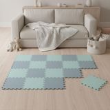 LittleTom Van dag Één: 18-delige Baby Puzzel Speelmat - 30x30 EVA Schuim Kruipmat Vloermat Speeltapijt Kind