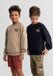 Minoti Meisjes Sweater 2-pack Ronde Hals Katoen Zwart