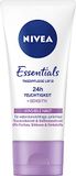 NIVEA Kalmerende dagverzorging, 24 uur vochtigheid, SPF 15, parfumvrije gezichtscrème voor de gevoelige huid, zachte dagcrème met druivenpitolie