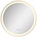 SONGMICS Ronde Wandspiegel met Licht, Anti-condensfunctie, 51 cm, Wolkwit
