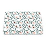 Bonamaison Muismat, rechthoekig, digitaal bedrukt, antislip onderkant, voor kantoor en thuis, afmetingen: 22 x 18 cm