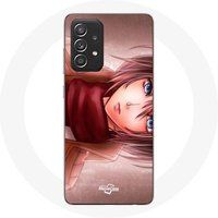 Maniacase Hoesje voor Samsung Galaxy A52 Mikasa Ackerman Attack of the Titans Anime Series Japanese